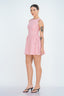 Samaria Boat Neck Mini Dress