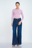 Luxe High Neck Long Sleeve Top