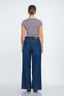 Luxe High Neck Short Sleeve Top