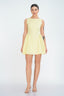 Samaria Boat Neck Mini Dress