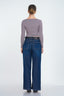 Luxe Crew Neck Long Sleeve Top