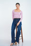 Luxe Crew Neck Long Sleeve Top