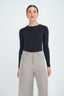 Luxe High Neck Long Sleeve Top