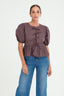 Puff Sleeved Ganni Top