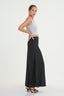 Anne Neck Crop Top -  Light Purple