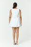 Samaria Boat Neck Mini Dress