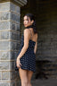 Polka Tie Neck Cami Top