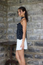 Polka Tie Neck Cami Top