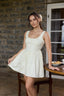 Lucia Button Mini Dress
