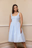 Lucia Button Midi Dress