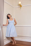 Lucia Button Midi Dress