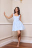 Lucia Button Mini Dress