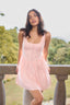 Lucia Button Mini Dress