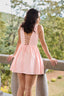 Lucia Button Mini Dress