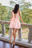 Lucia Button Mini Dress