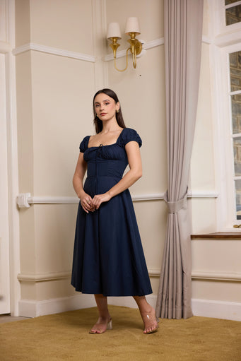Lethia Corset Midi Dress