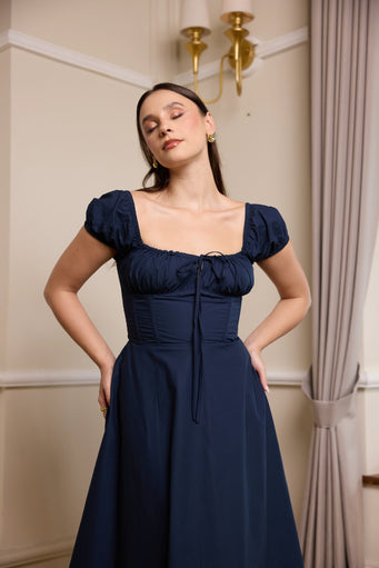 Lethia Corset Midi Dress