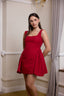 Samaria Bow Deatil Mini Dress