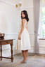 Lucia Button Midi Dress