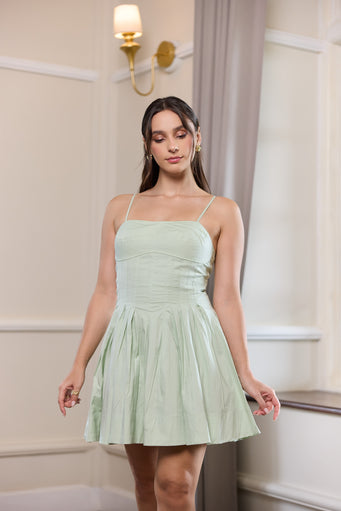 Aria Pleated Cami Dress
