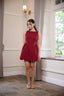 Samaria Boat Neck Mini Dress