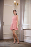 Samaria Boat Neck Mini Dress