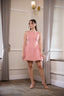 Samaria Boat Neck Mini Dress