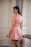 Samaria Boat Neck Mini Dress