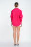 Linen Button Up Oversized Shirt