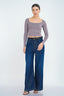 Luxe Crew Neck Long Sleeve Top