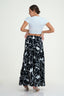 Tiered Printed Maxi Skirt