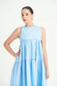 Ruffle Tiered Midi Dress