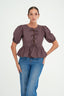 Puff Sleeved Ganni Top