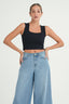 Anne Neck Crop Top