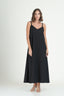 V Neck Maxi Dress