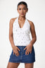 Polka Dot Halter Neck Top