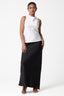 Alcea Cowl Neck Satin Top