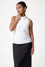 Alcea Cowl Neck Satin Top