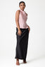 Alcea Cowl Neck Satin Top