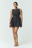 Samaria Boat Neck Mini Dress