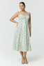 Serina Corset Midi Dress