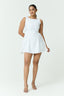 Samaria Boat Neck Mini Dress