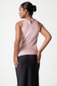 Alcea Cowl Neck Satin Top
