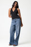 Polka Dot Halter Neck Top