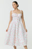 Serina Corset Midi Dress