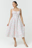 Serina Corset Midi Dress