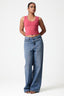 Vera V neck Sleeveless Top