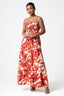 Smoking Printed Maxi Dress