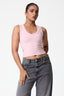 Vera V neck Sleeveless Top