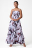 Smoking Printed Maxi Dress